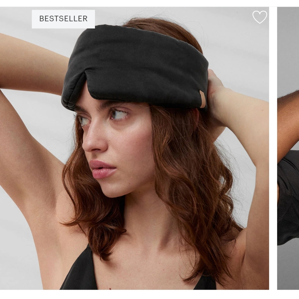 Lunya Dusty Pink Eye Mask